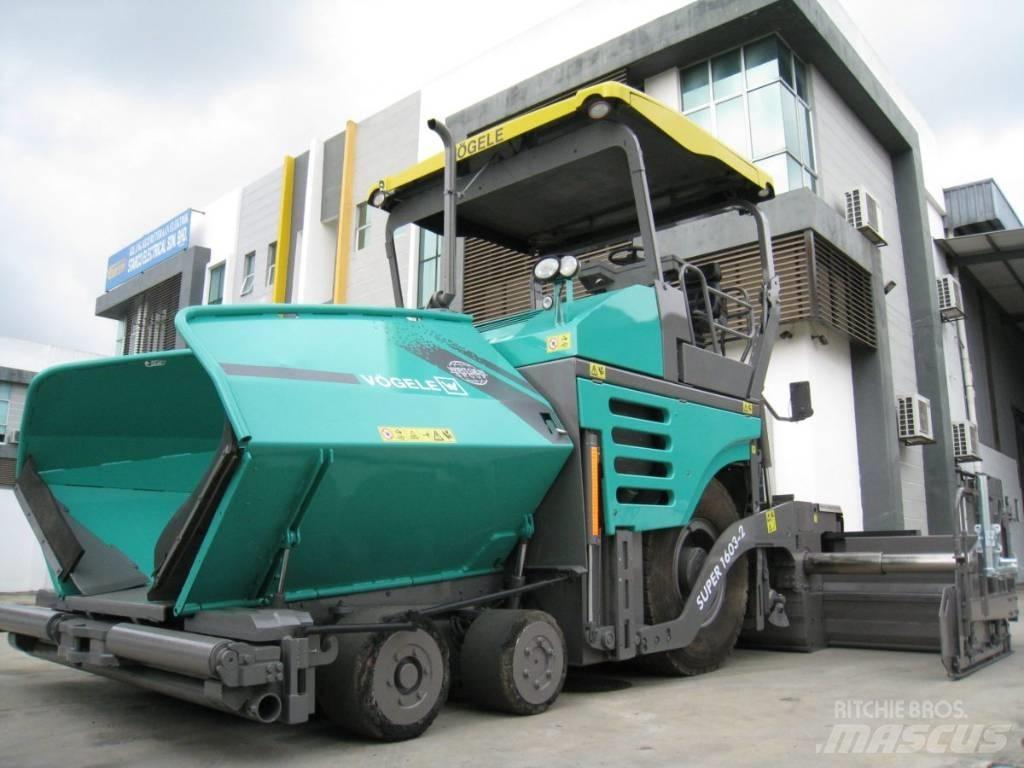 Vögele 1603-2 Pavimentadoras de asfalto