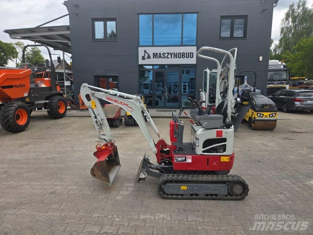 Takeuchi TB 210 R Mini Escavadoras <7t