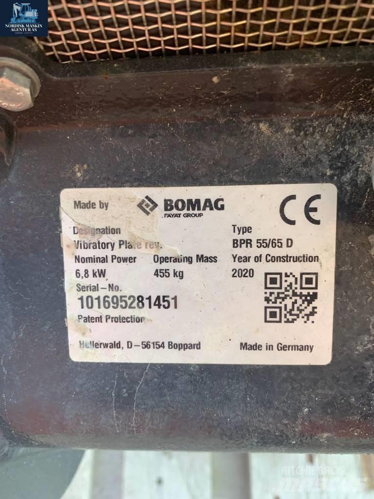 Bomag BPR 55/65 D Placas compactadoras