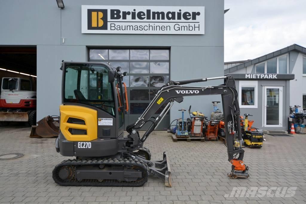 Volvo EC 27 D Mini Escavadoras <7t