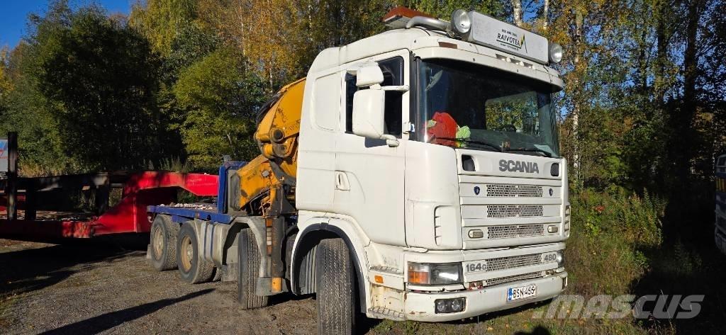 Scania R 144 G Camiões grua