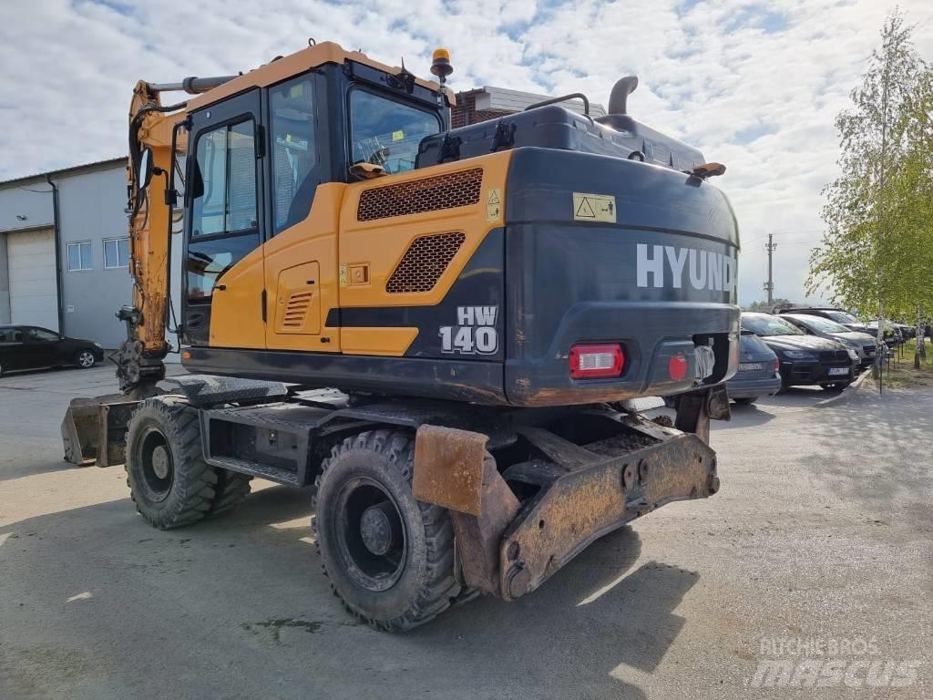 Hyundai HW 140 Escavadoras de rodas