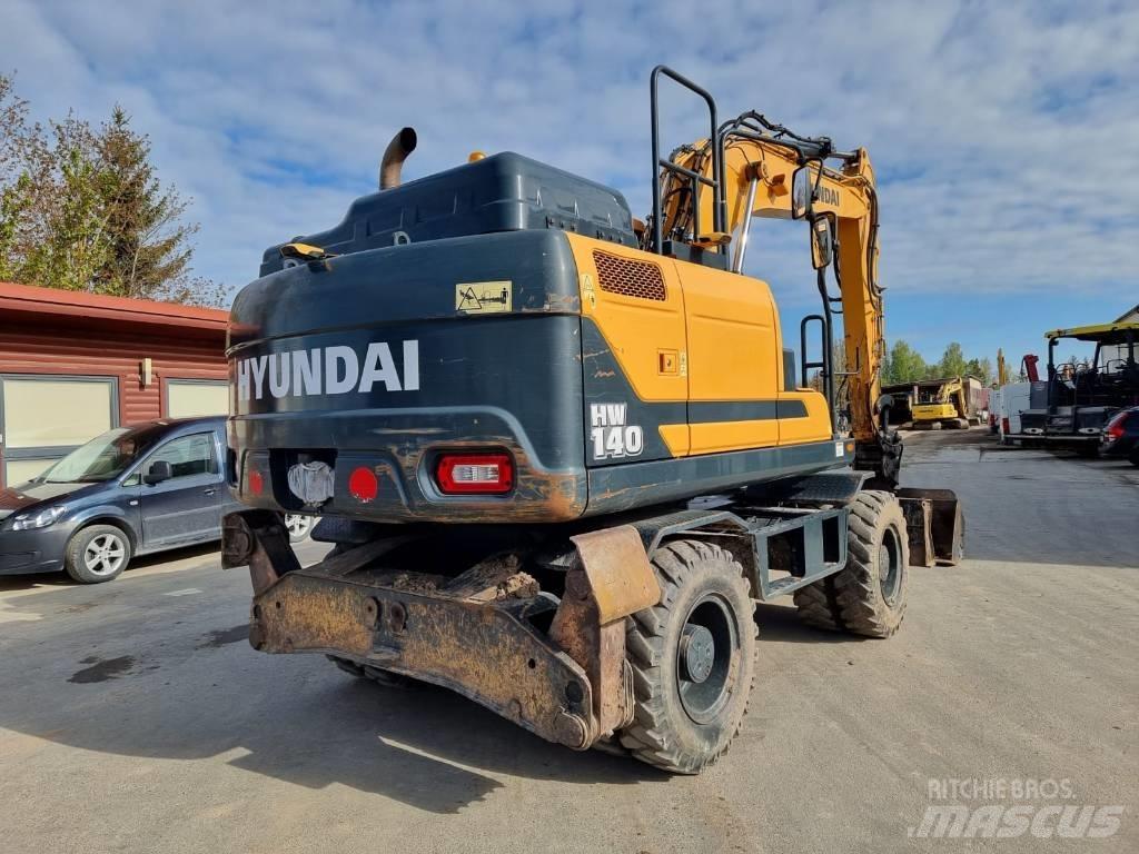 Hyundai HW 140 Escavadoras de rodas