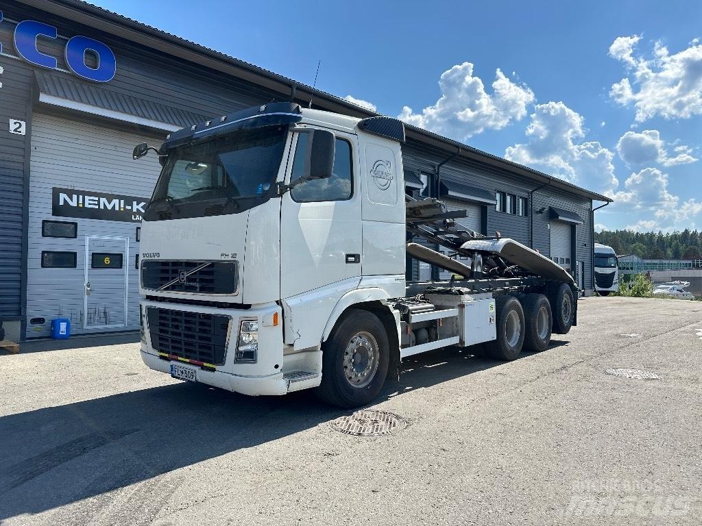 Volvo FH16 540 8x4*4 Camiões caixa desmontável com elevador de cabo