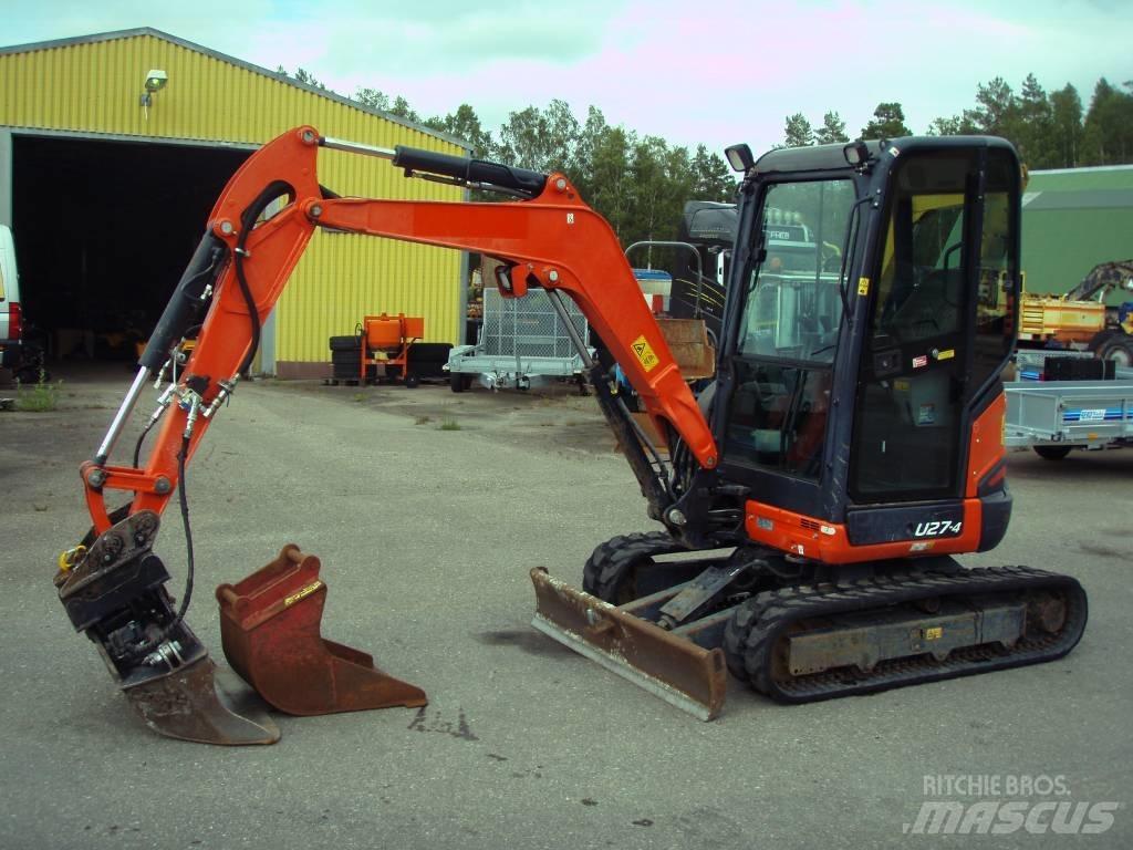 Kubota U 27-4 Mini Escavadoras <7t