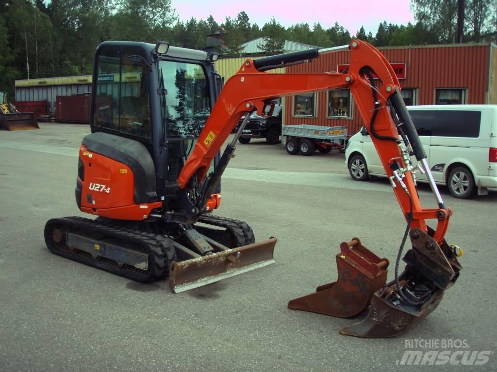 Kubota U 27-4 Mini Escavadoras <7t