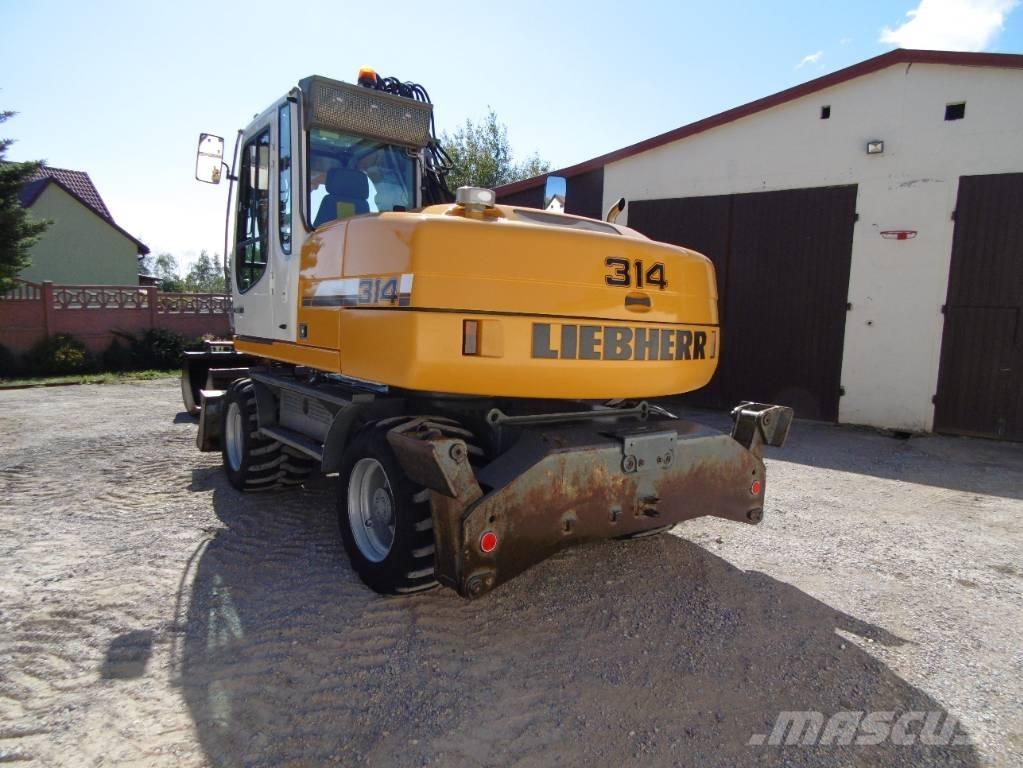 Liebherr A314 Escavadoras de rodas