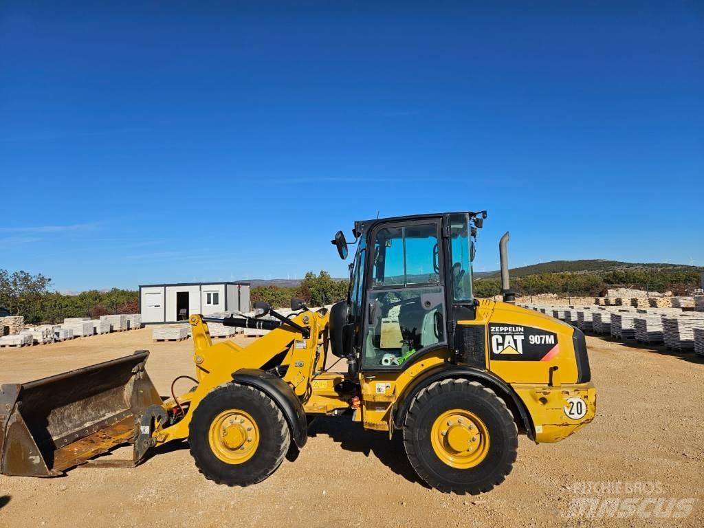 CAT 907 M Pás carregadoras de rodas