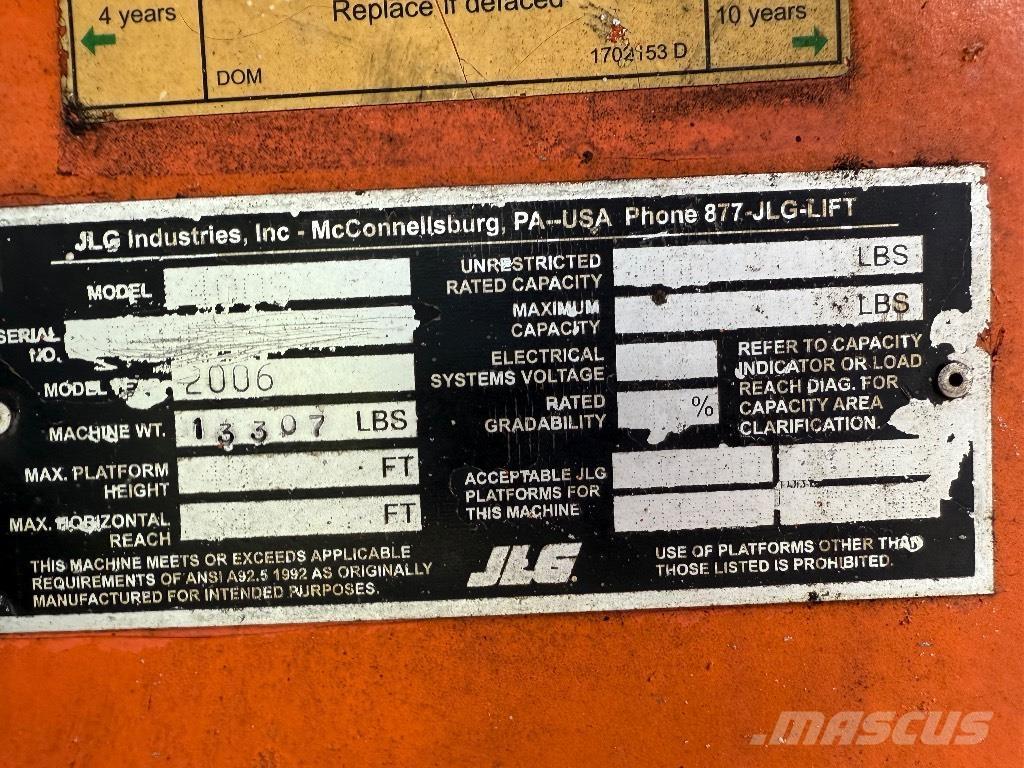 JLG 400 S Elevadores braços Telescópicos