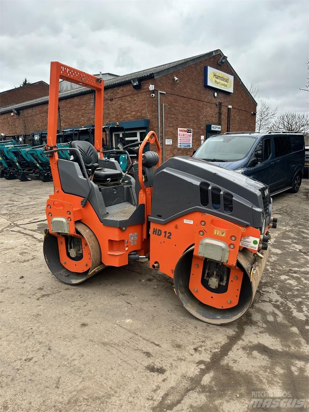 Hamm HD 12 Cilindros Compactadores tandem
