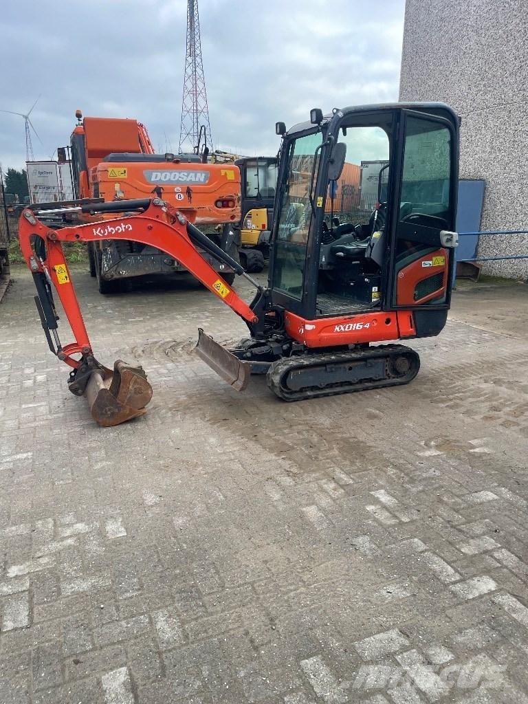 Kubota KX 016-4 Mini Escavadoras <7t