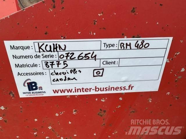 Kuhn RM480 Gadanheiras e cortadores de folhas para pastos