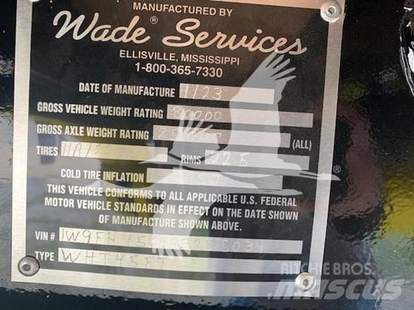 Wade FLAT BED Semi Reboques estrado/caixa aberta