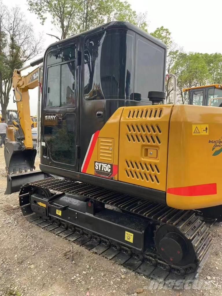 Sany SY75C Escavadoras Midi 7t - 12t