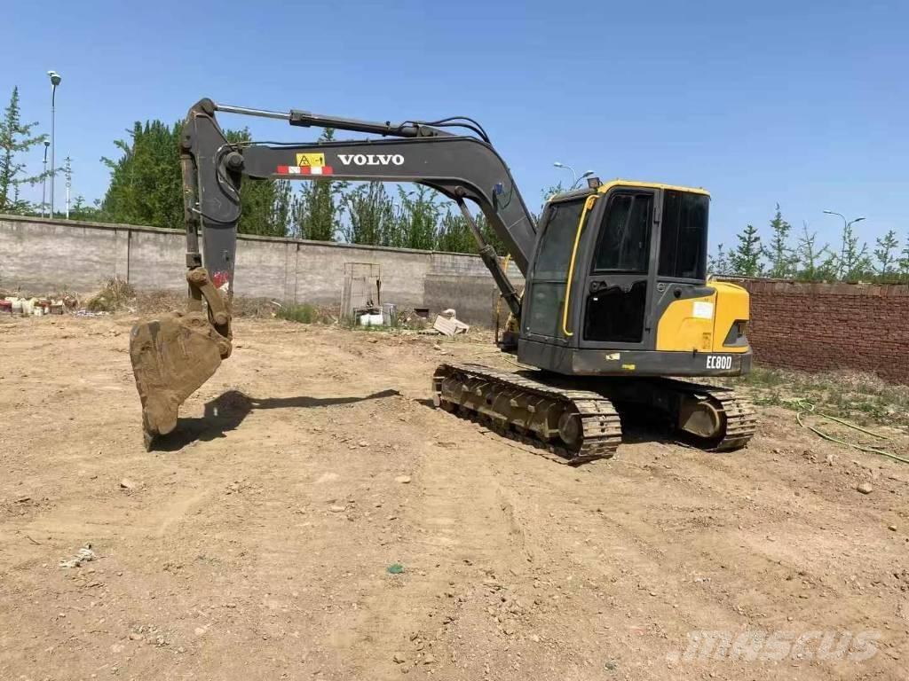 Volvo ec80d Escavadoras de rastos
