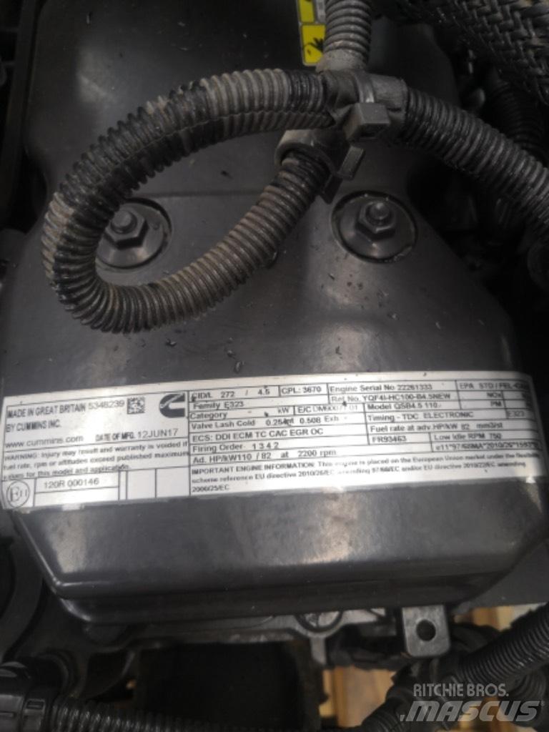 Cummins QSB4.5C-T4i Construção - Outros
