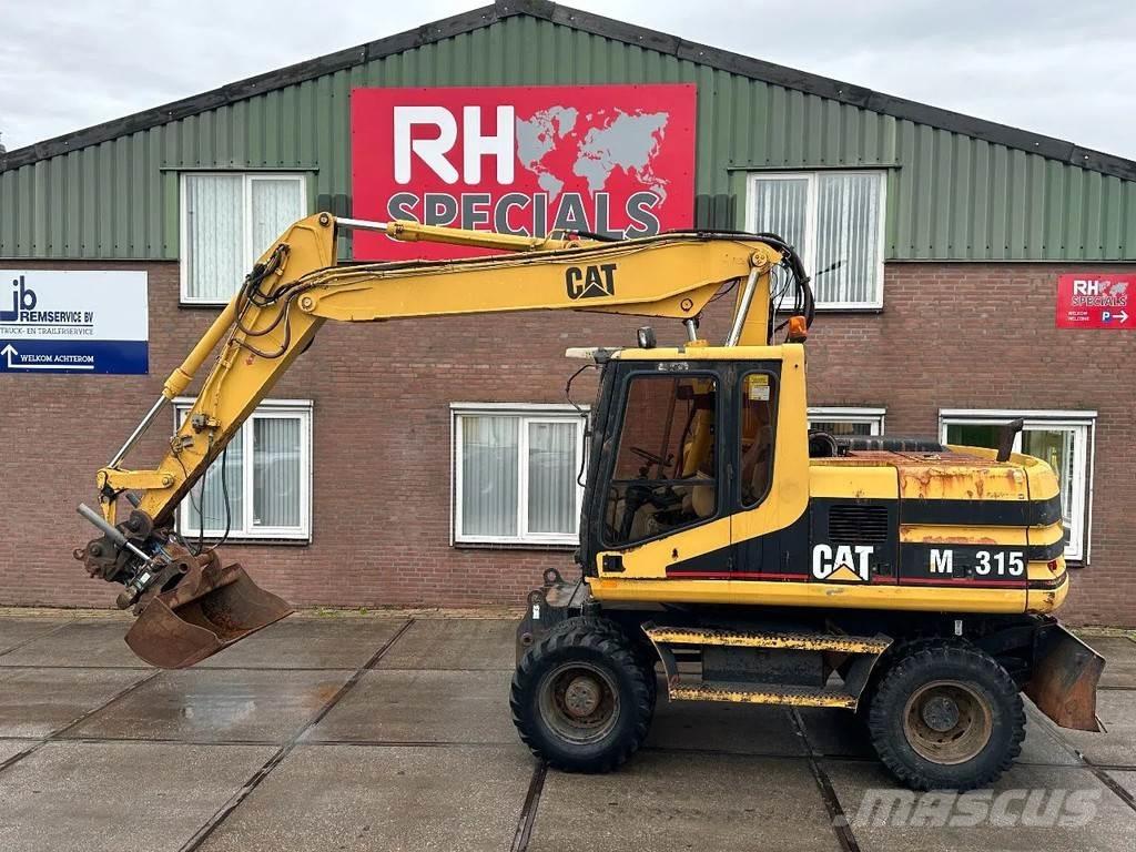 CAT M315 +ROTO CE Escavadoras de rodas