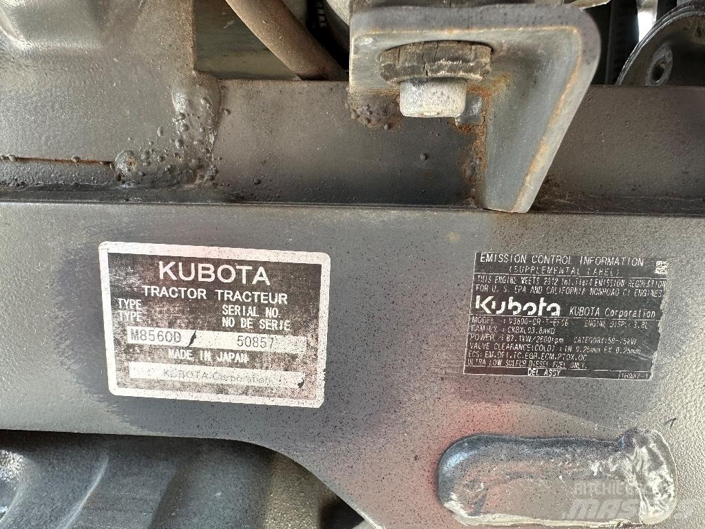 Kubota M8560 Tratores Agrícolas usados