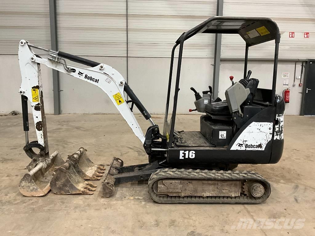 Bobcat E 16 Mini Escavadoras <7t