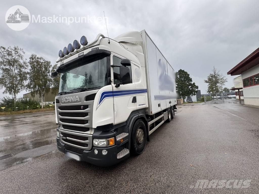 Scania R 490 Camiões de caixa fechada