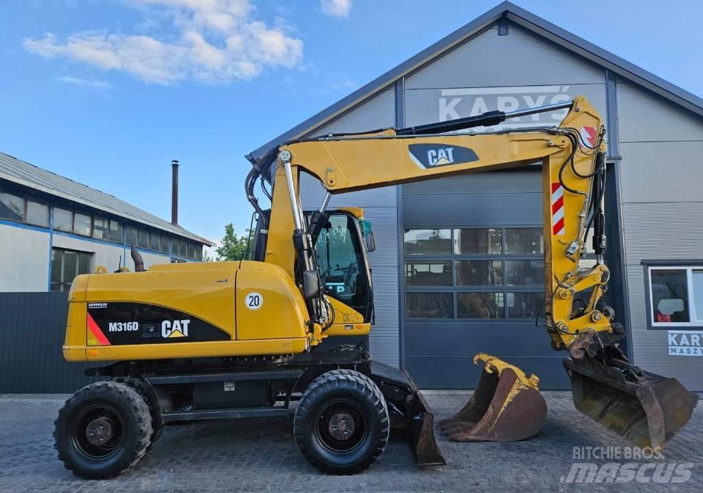 CAT 316D Escavadoras de rodas