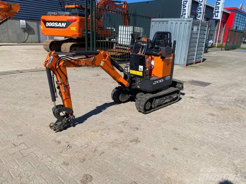 Doosan DX 10 Z Mini Escavadoras <7t