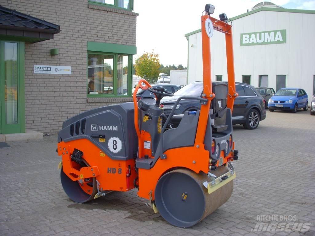 Hamm HD 8 VV Cilindros Compactadores tandem