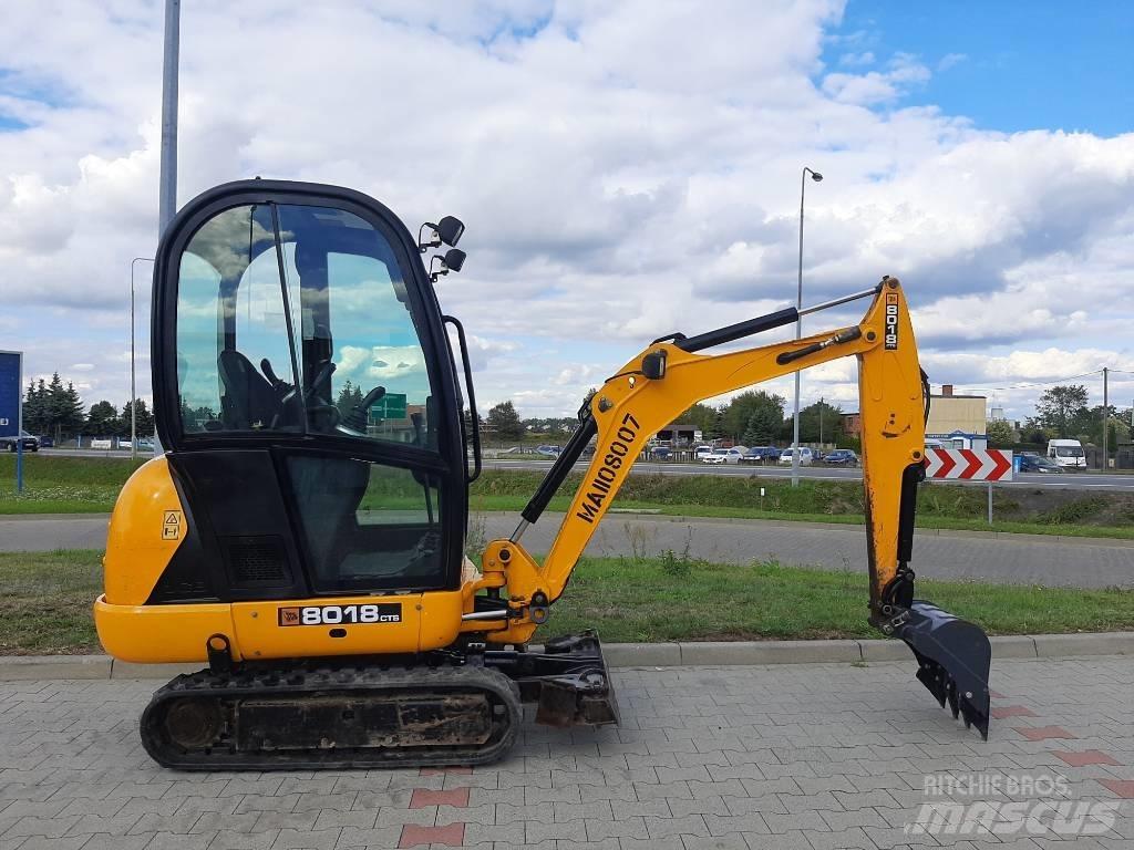 JCB 8018 CTS Mini Escavadoras <7t