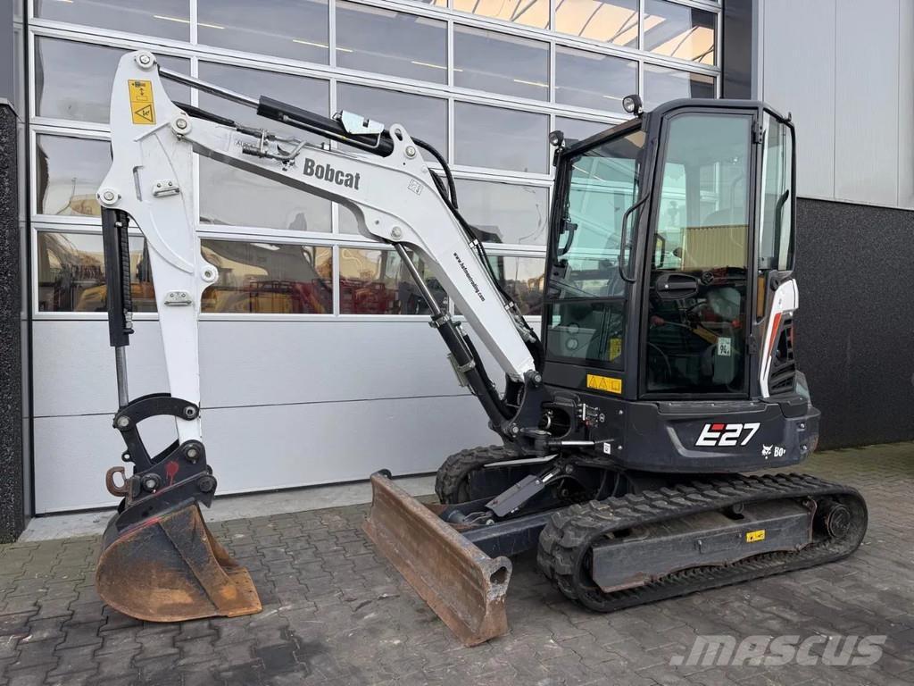 Bobcat E27 Mini Escavadoras <7t