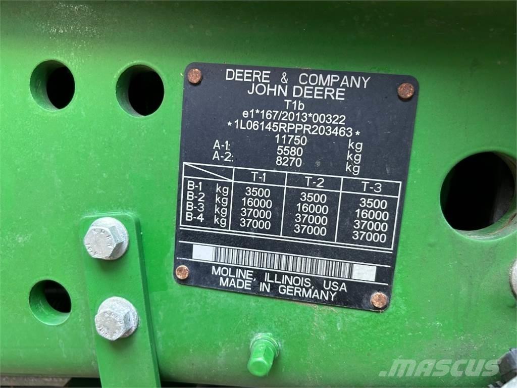 John Deere 6R 145 Tratores Agrícolas usados