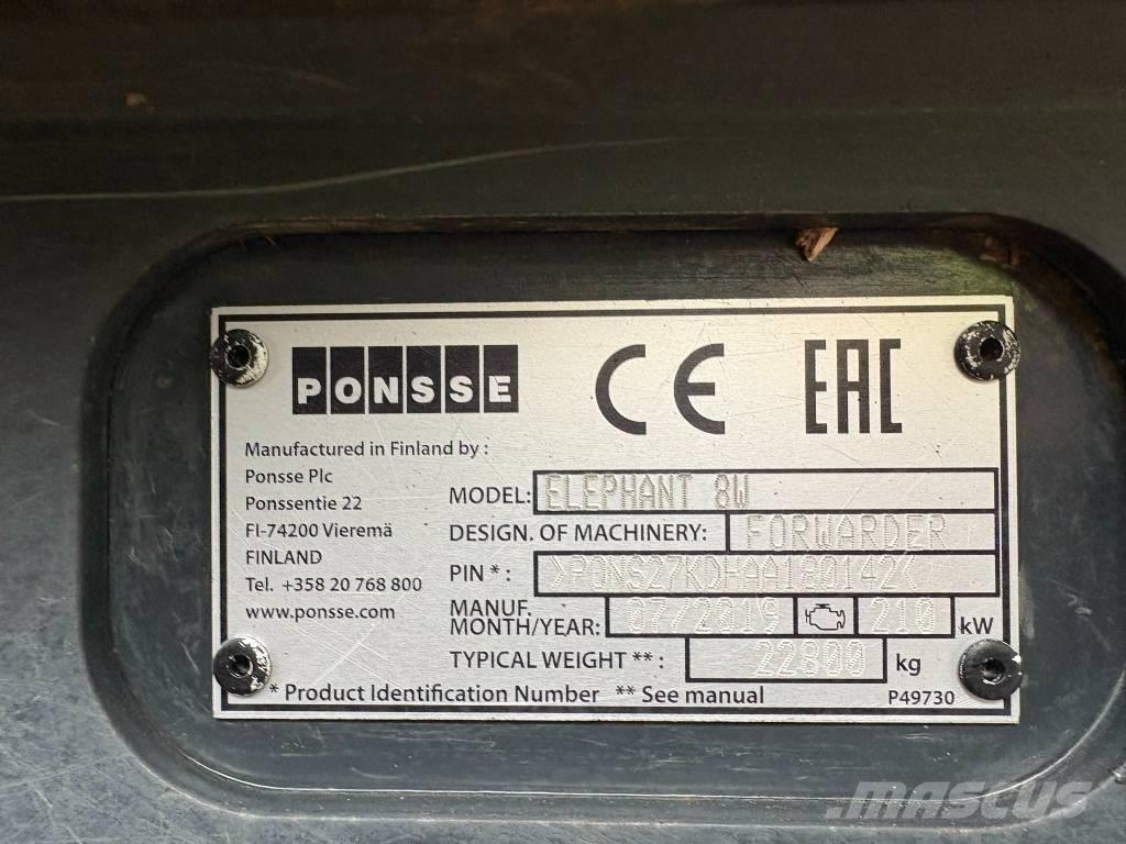 Ponsse Elephant Forwarders florestais