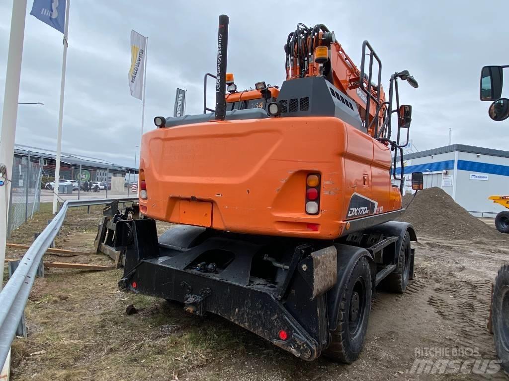Doosan DX170W-5 Escavadoras de rodas