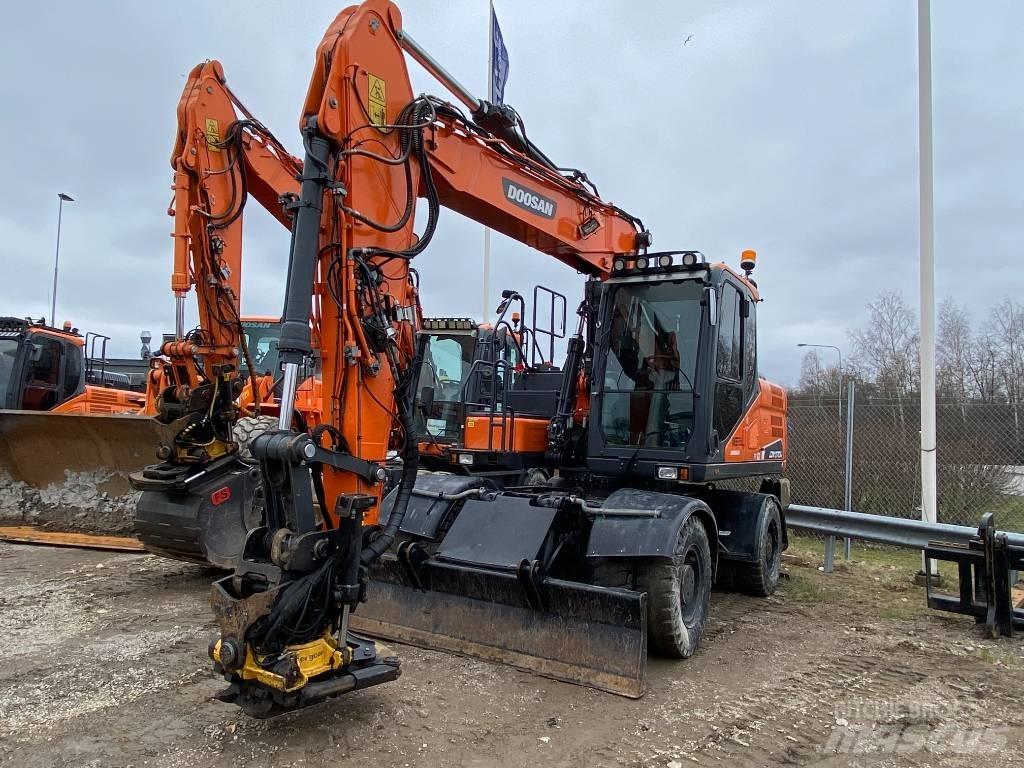 Doosan DX170W-5 Escavadoras de rodas