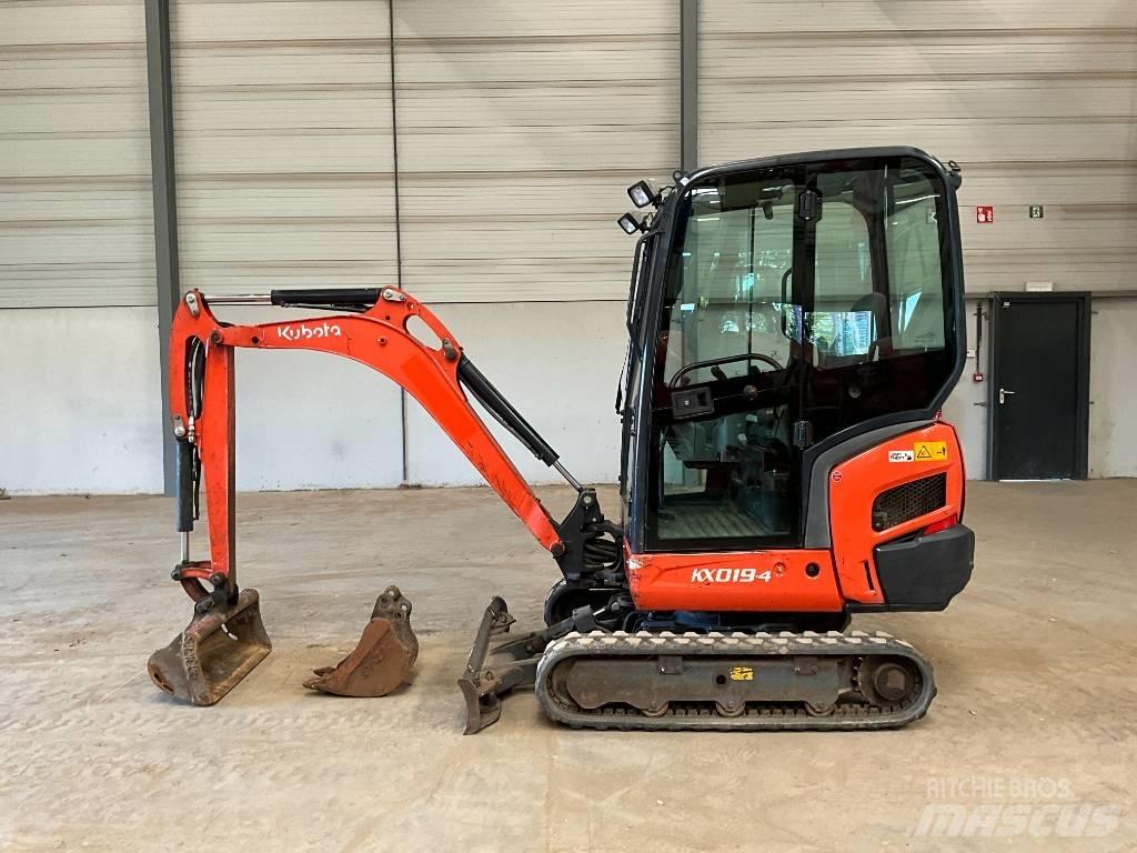 Kubota KX 019-4 Mini Escavadoras <7t