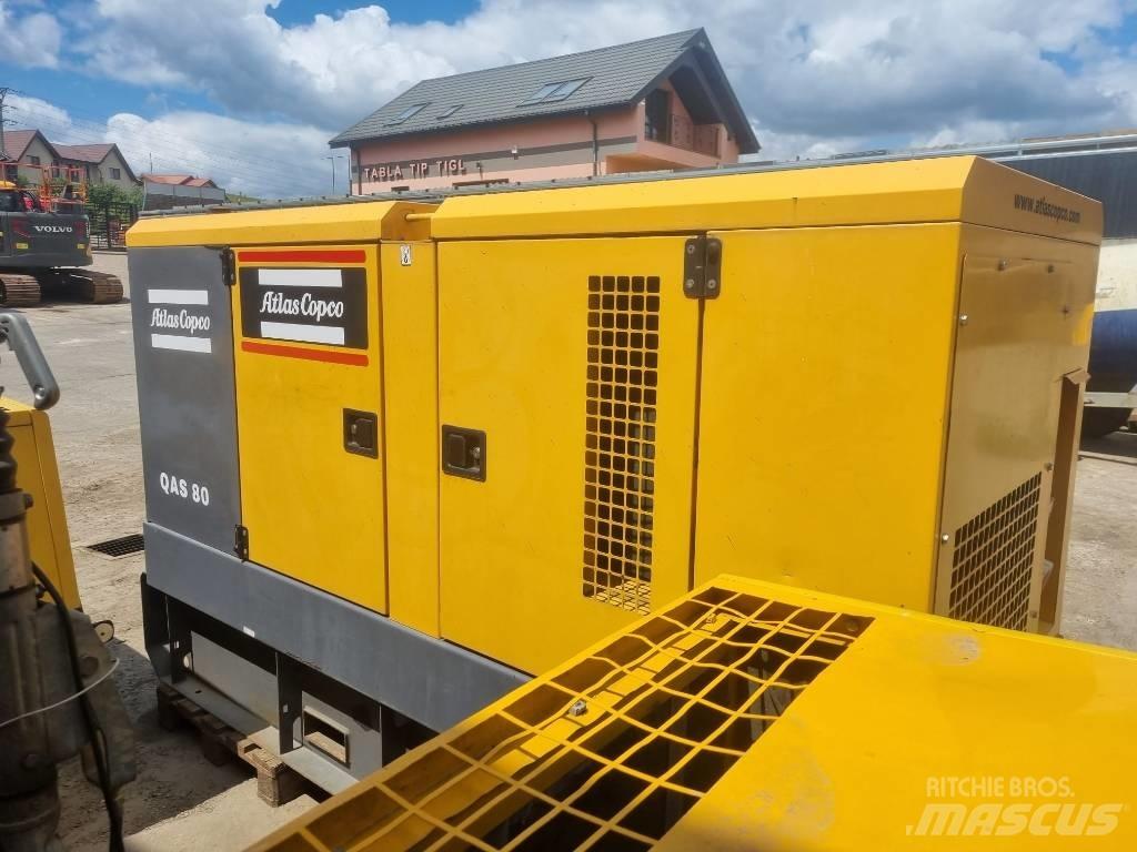 Atlas Copco QAS 80 Geradores Diesel