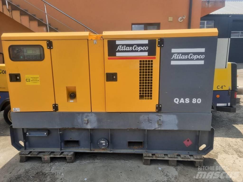 Atlas Copco QAS 80 Geradores Diesel