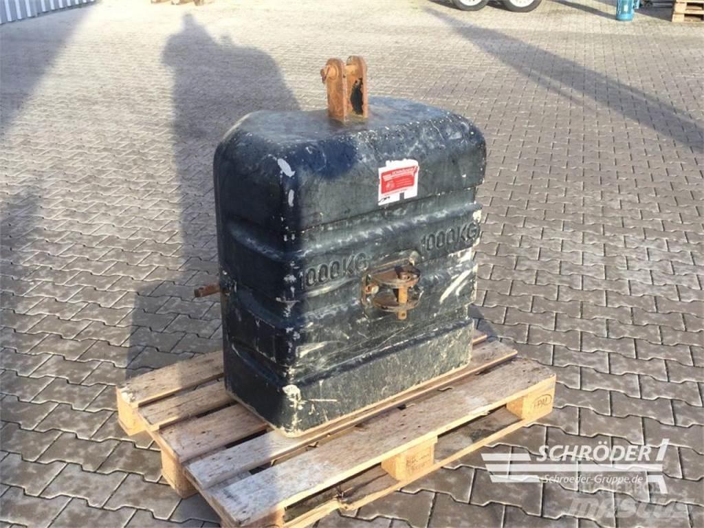  1000 KG Outros acessórios de tractores