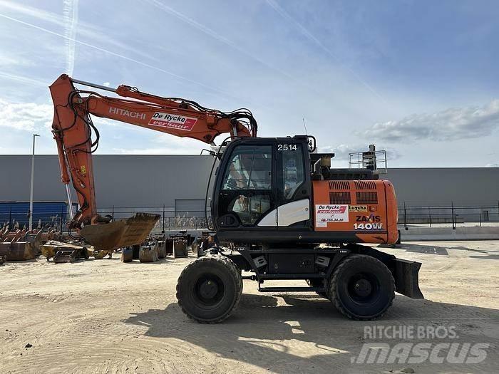 Hitachi ZX140W-6 Escavadoras de rodas