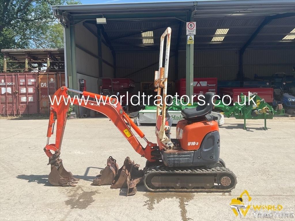 Kubota U 10-3 Mini Escavadoras <7t
