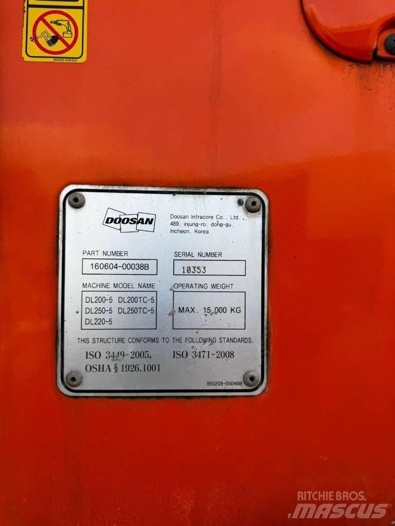 Doosan DL250-5 Pás carregadoras de rodas
