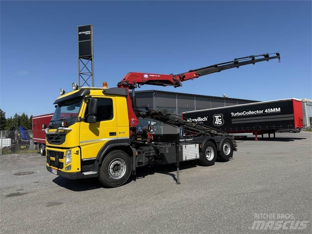 Volvo FM 370 6X2 Camiões grua