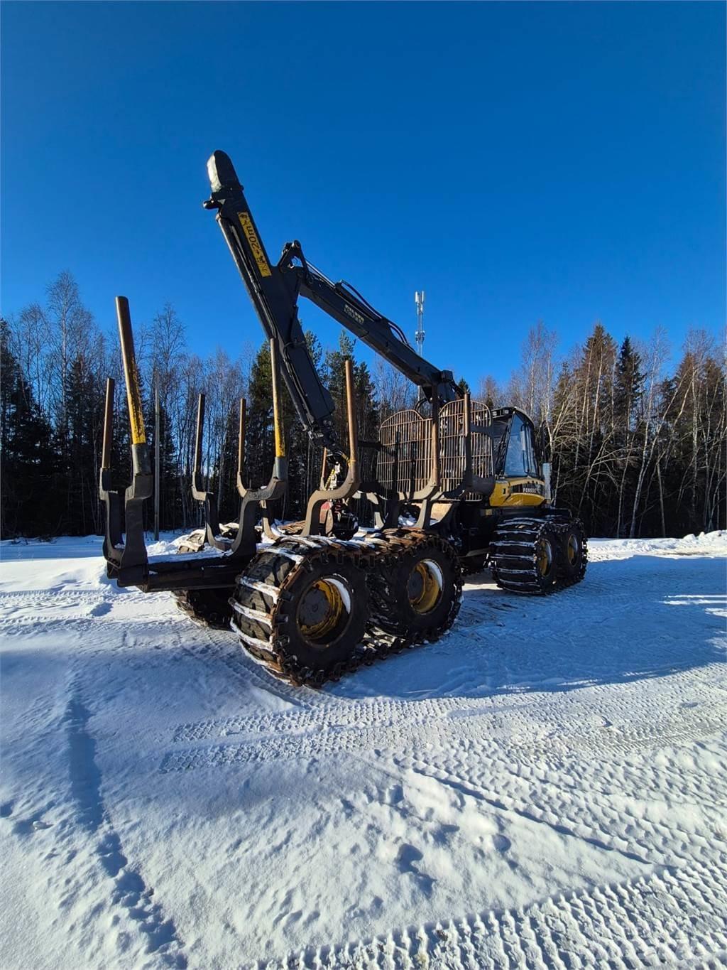 Ponsse Wisent Forwarders florestais