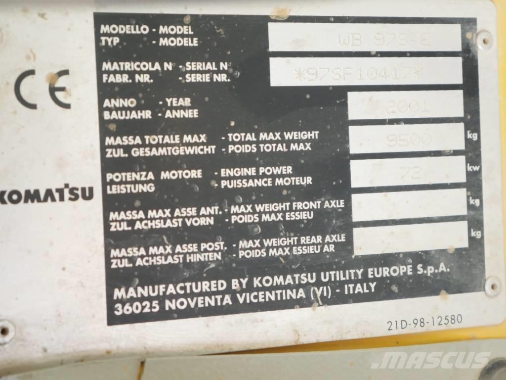 Komatsu WB 97 S-2 Retroescavadoras