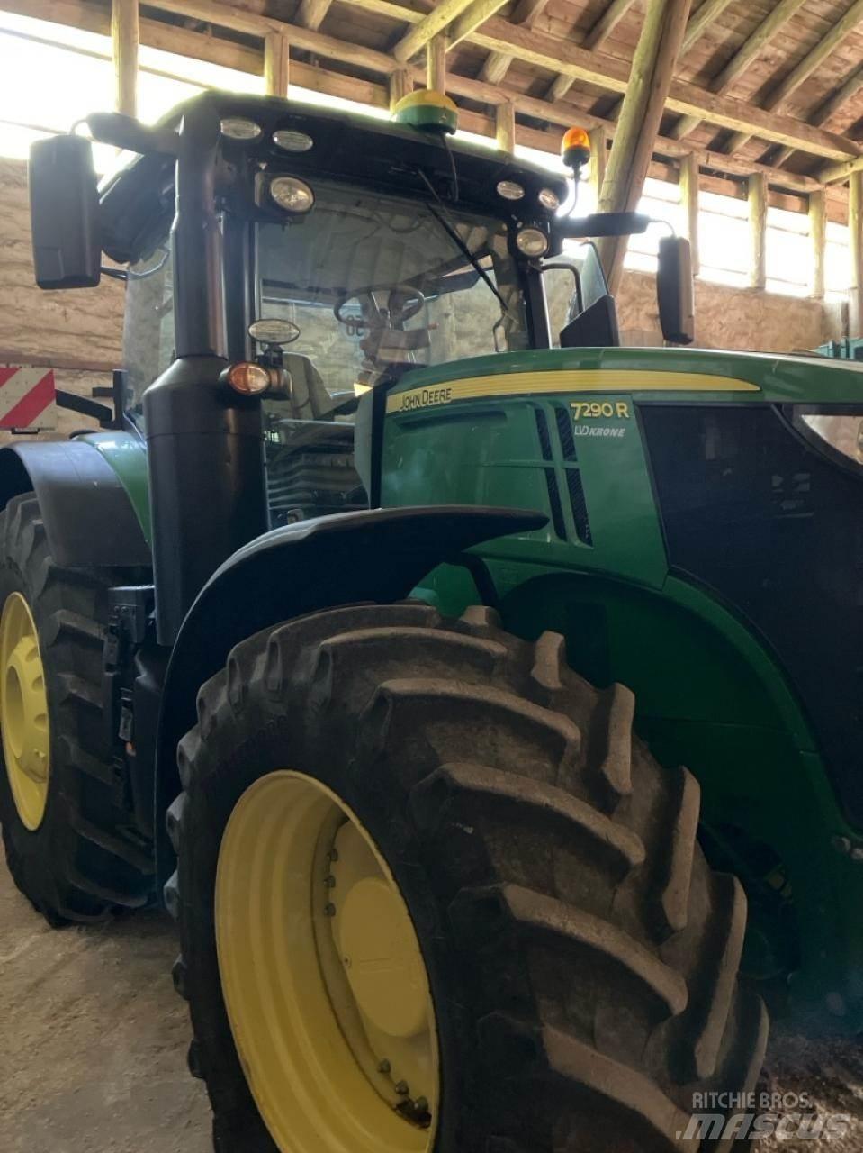 John Deere 7290R Tratores Agrícolas usados