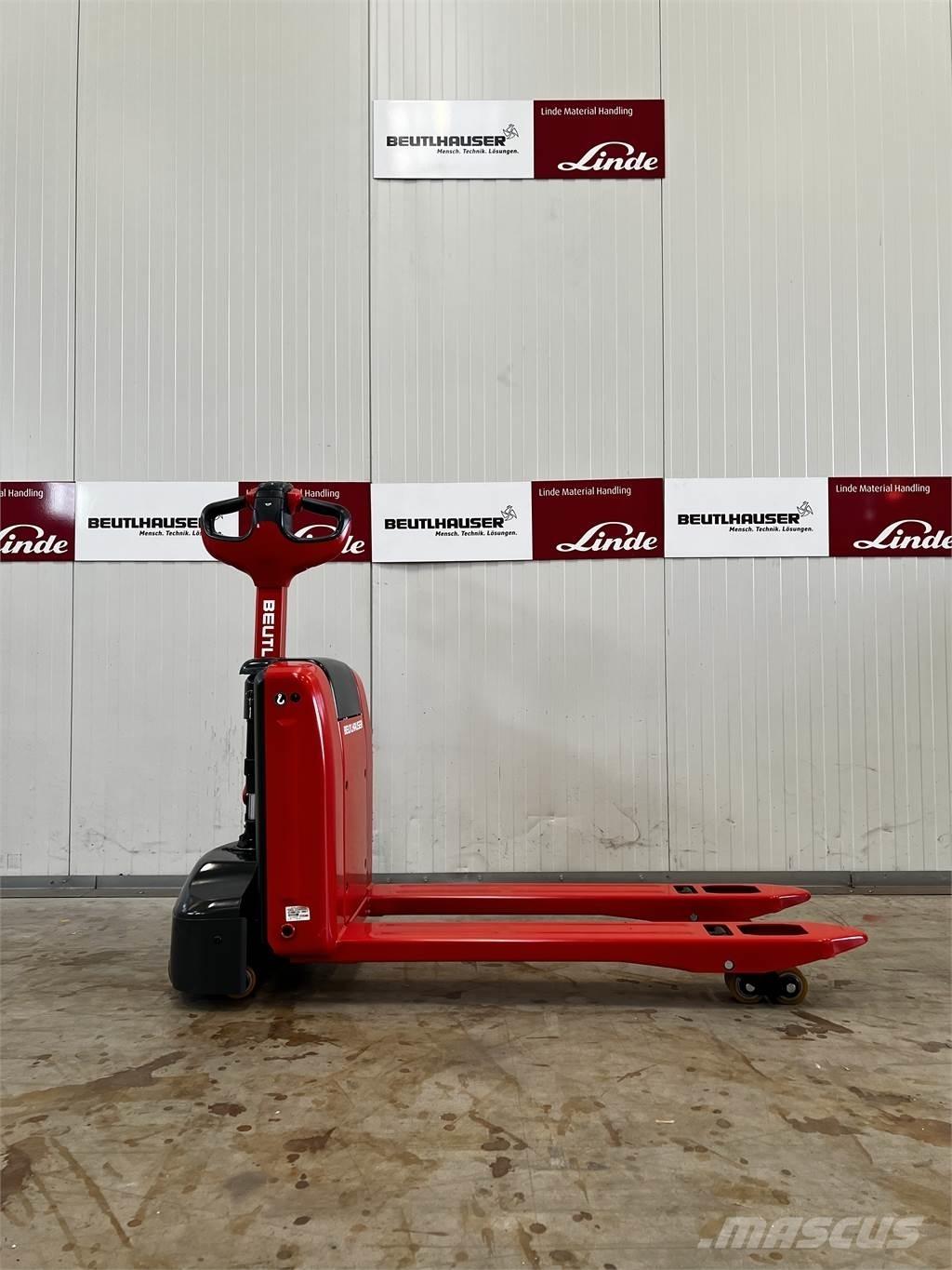 Linde MT15 Empilhador para operador externo