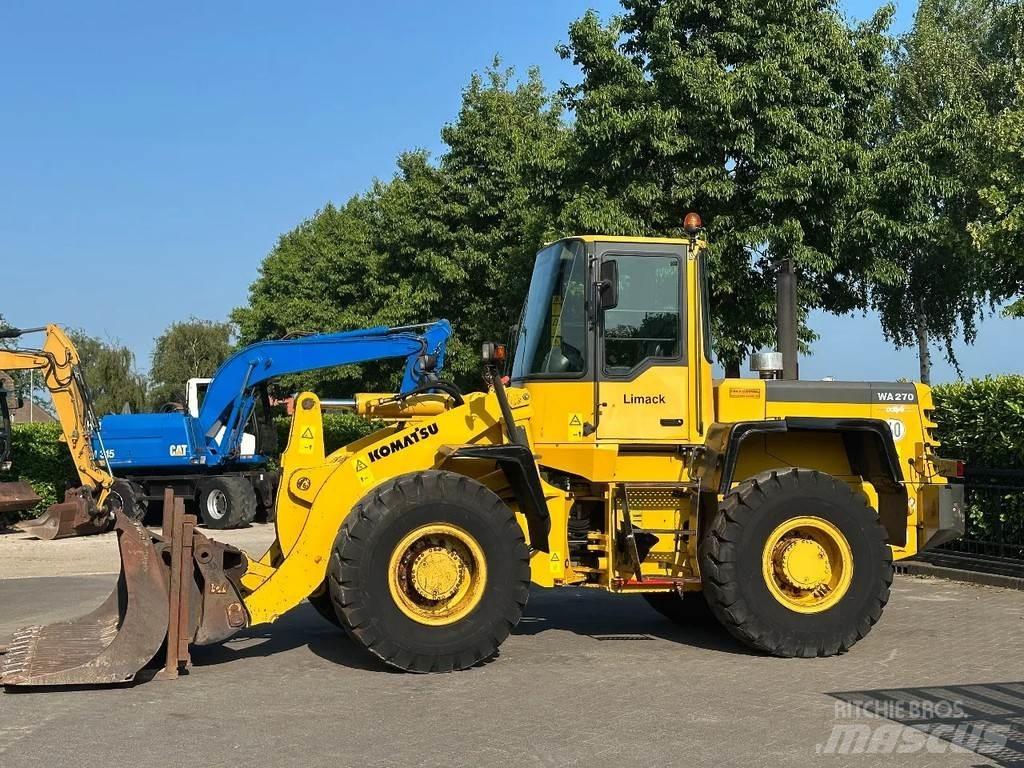 Komatsu WA270-3 Pás carregadoras de rodas