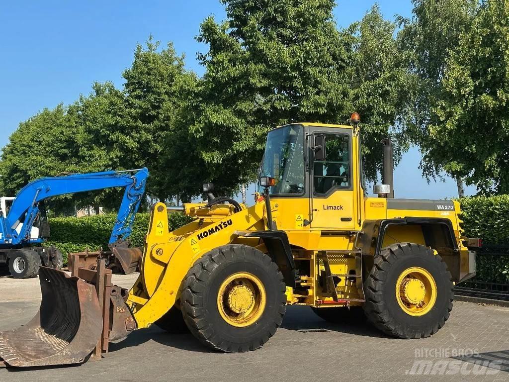 Komatsu WA270-3 Pás carregadoras de rodas