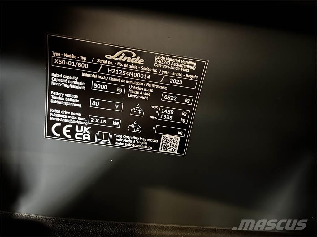 Linde X50 Empilhadores eléctricos