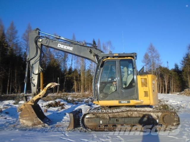 John Deere 135 G Escavadoras de rastos