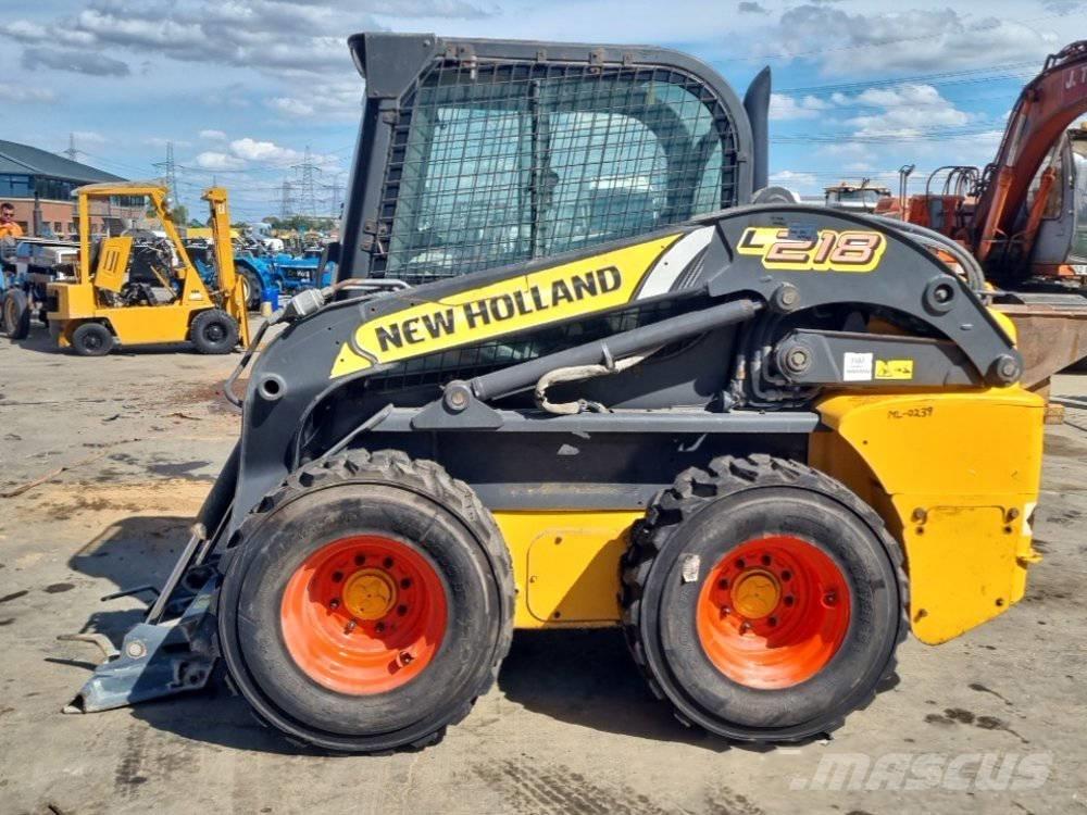 New Holland L 218 Carregadoras de direcção deslizante